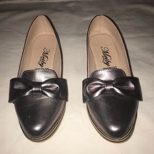 💛 Metallic Dress Shoes for Girls (Flats) 💛